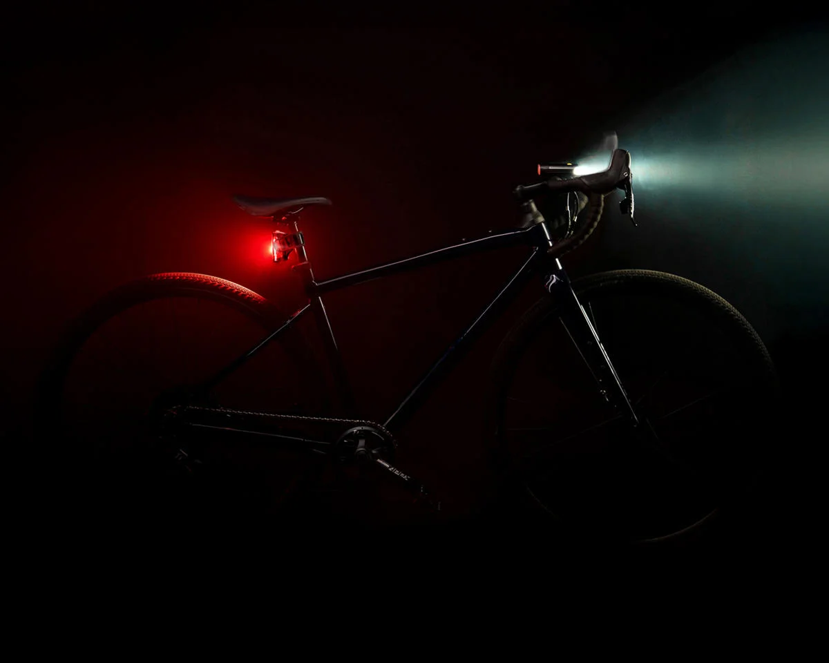 Lezyne React Drive Headlight/Radar Drive Tail Light Set (Matte Black) (1200/300 Lumens) - view 2